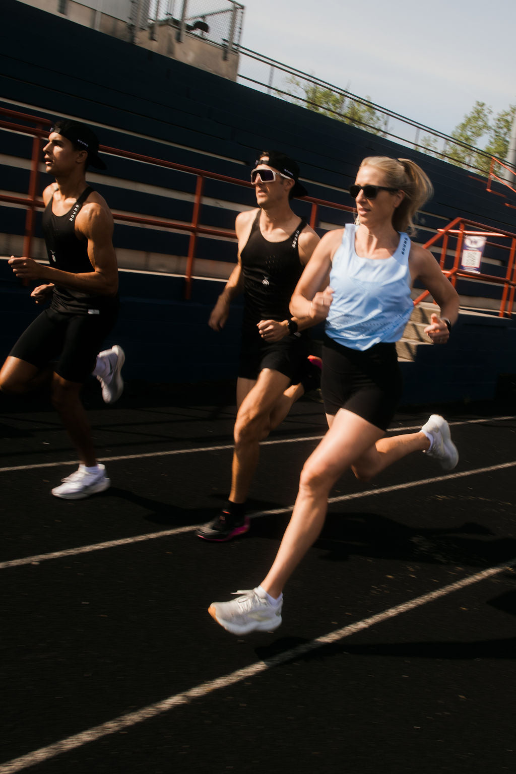 The Altitude Blue PR Singlet—for Men and Women
