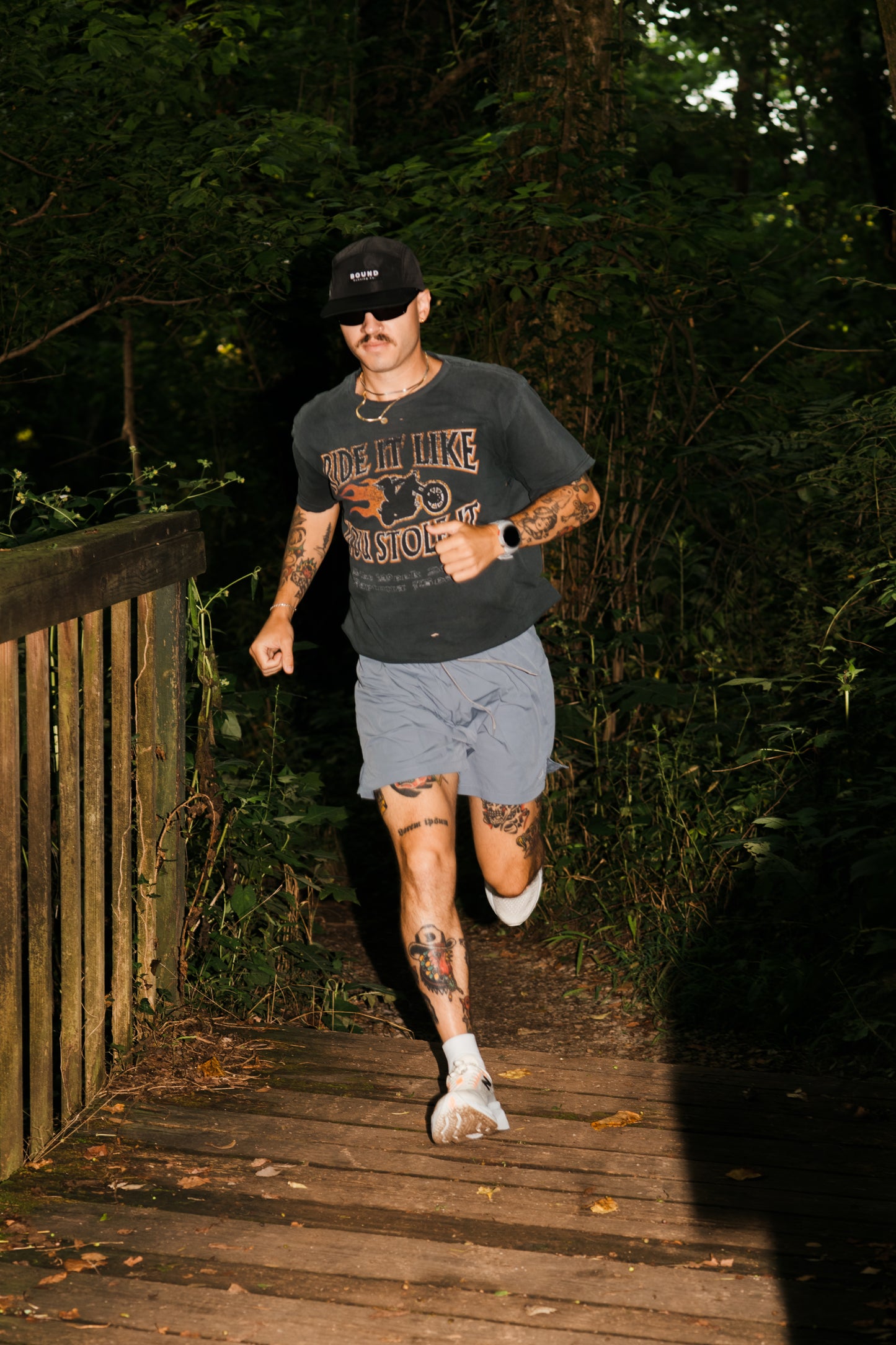 PRE ORDER White/Orange Signature 5-Panel Hat