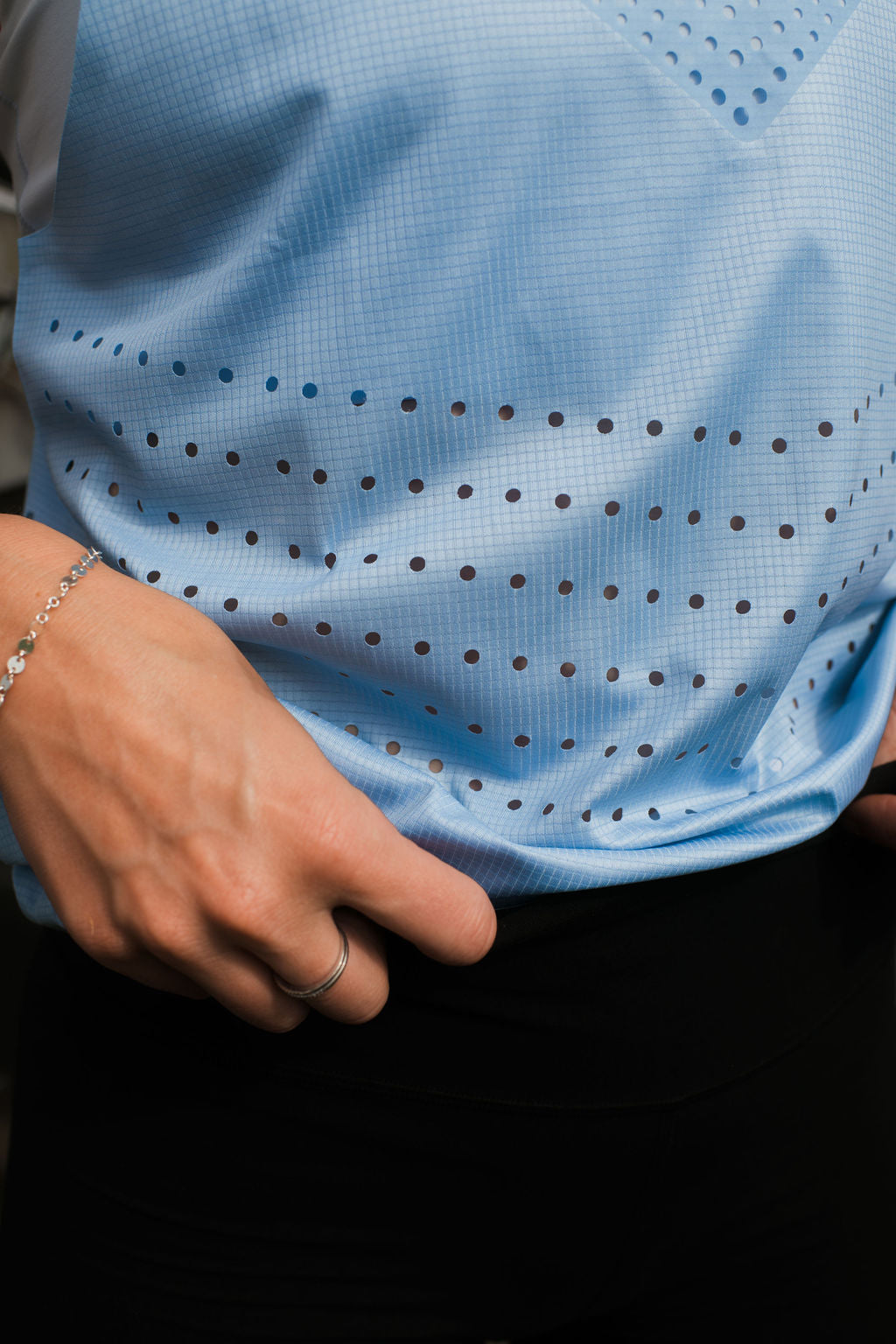 The Altitude Blue PR Singlet—for Men and Women