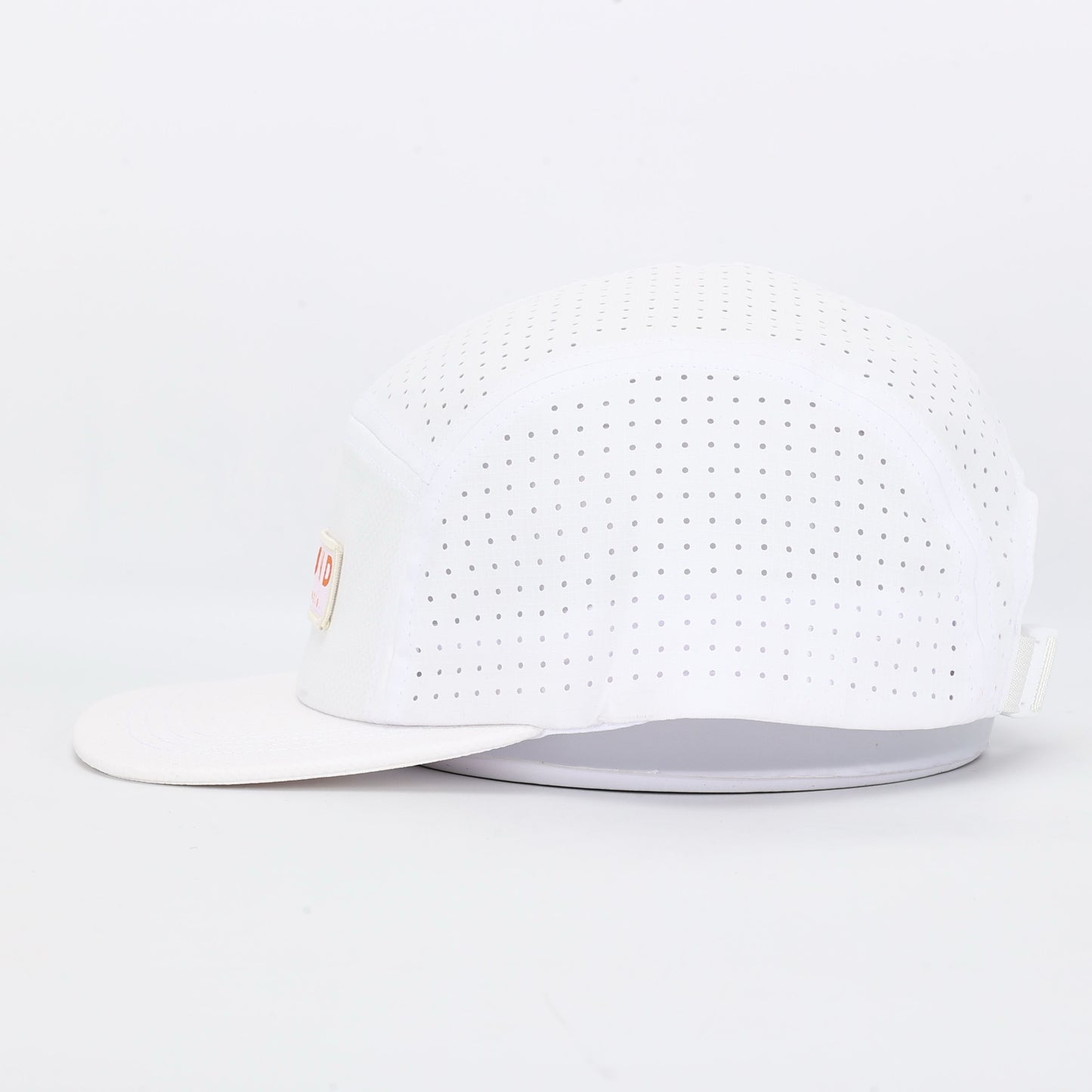 PRE ORDER White/Orange Signature 5-Panel Hat