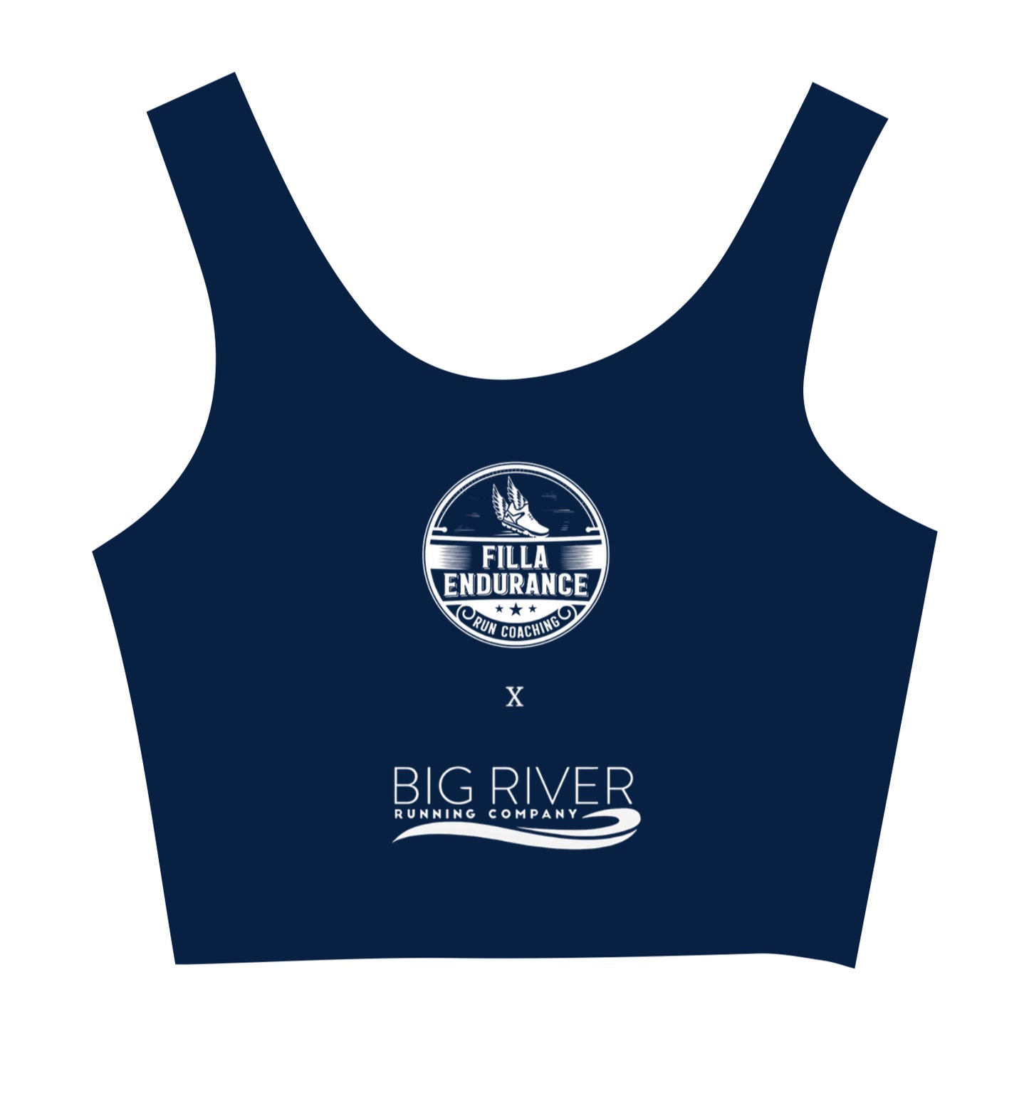 Filla Endurance “The Tempo Crop” - Best Running Sports Bra with Phone Pocket