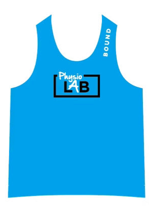 Physio Lab—Drift Blue Unisex Singlet