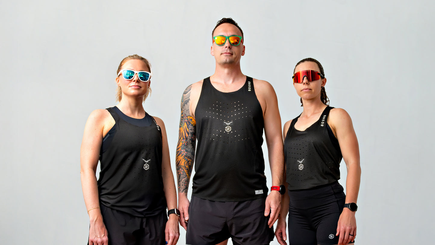 The Dash—Men’s and Women’s Running Singlet for Racing and Training