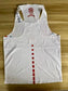 White Custom Unisex Singlet