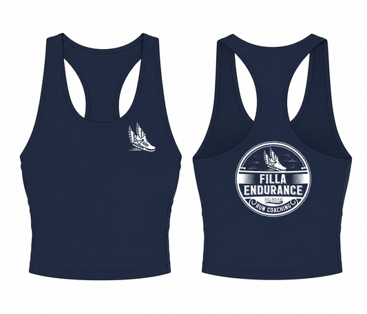 Filla “The Tempo Crop” - Best Running Sports Bra with Phone Pocket