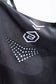 Close-up of PR Singlet fabric with laser-cut air holes and BOUND logo